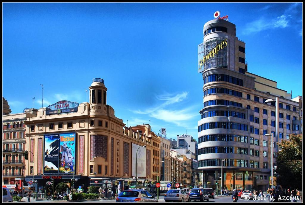 La Reina De Gran Via - Parking Tph Bed & Breakfast Madrid Ngoại thất bức ảnh