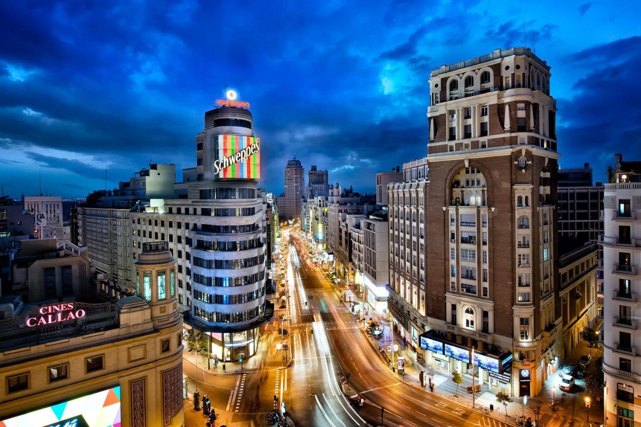La Reina De Gran Via - Parking Tph Bed & Breakfast Madrid Ngoại thất bức ảnh